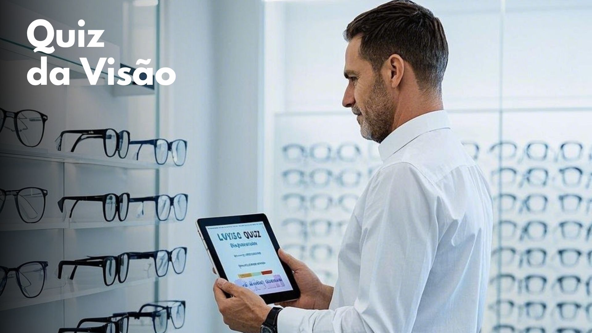 Capa Quiz da visão: Capte clientes diretamente para seu Whatssap