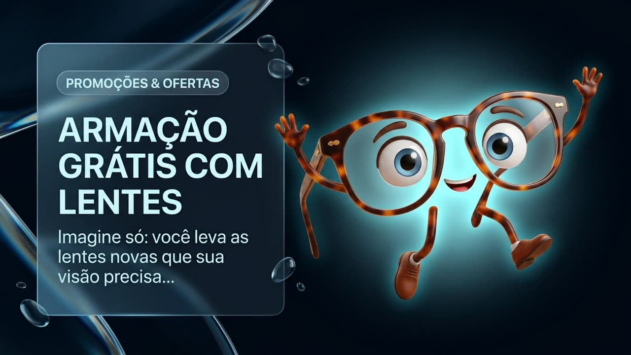 Armação Grátis na Lente
