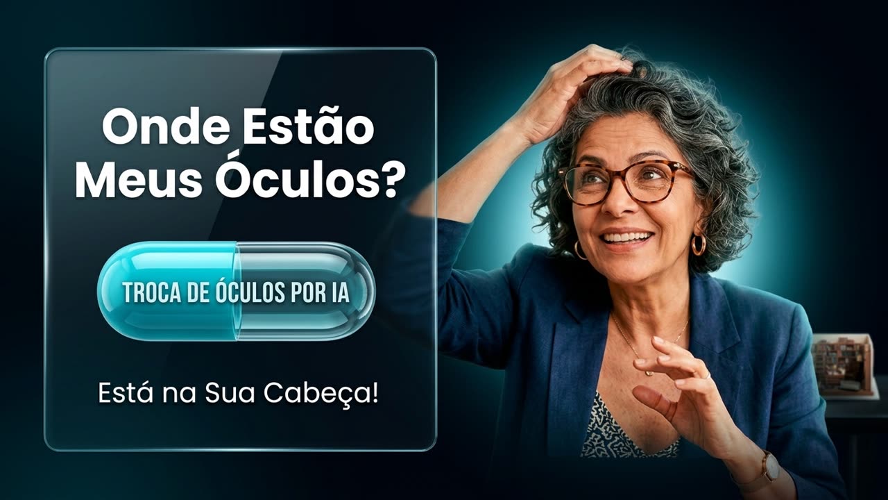 Procurando Óculos na Cabeça