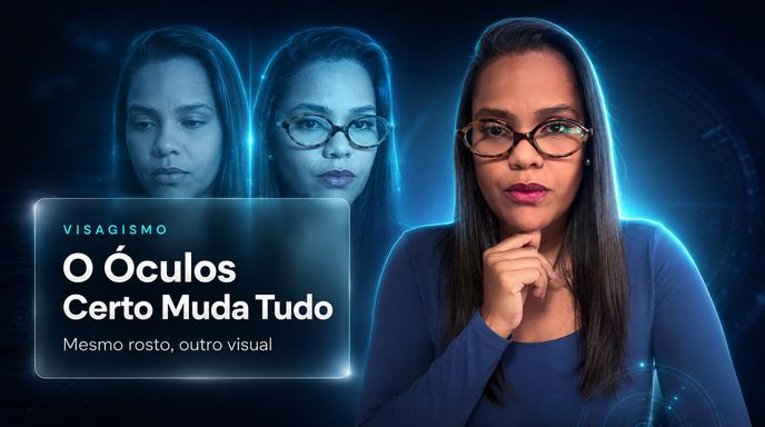 O óculos certo transforma o seu visual