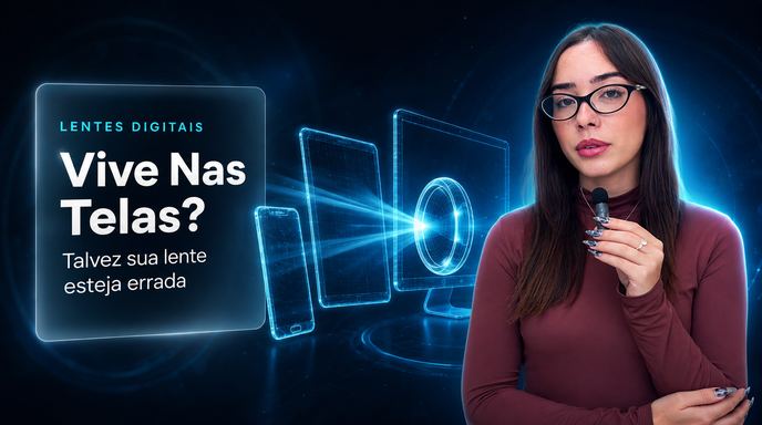 A lente certa para quem vive nas telas