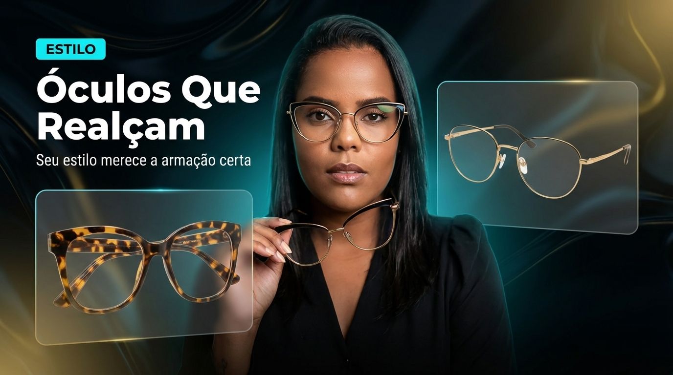 Óculos que valorizam seu estilo
