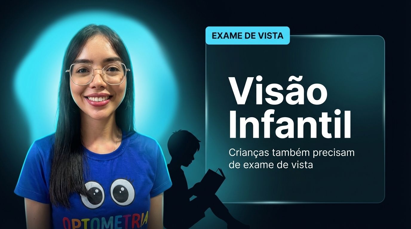 Crianças também precisam de exame de vista