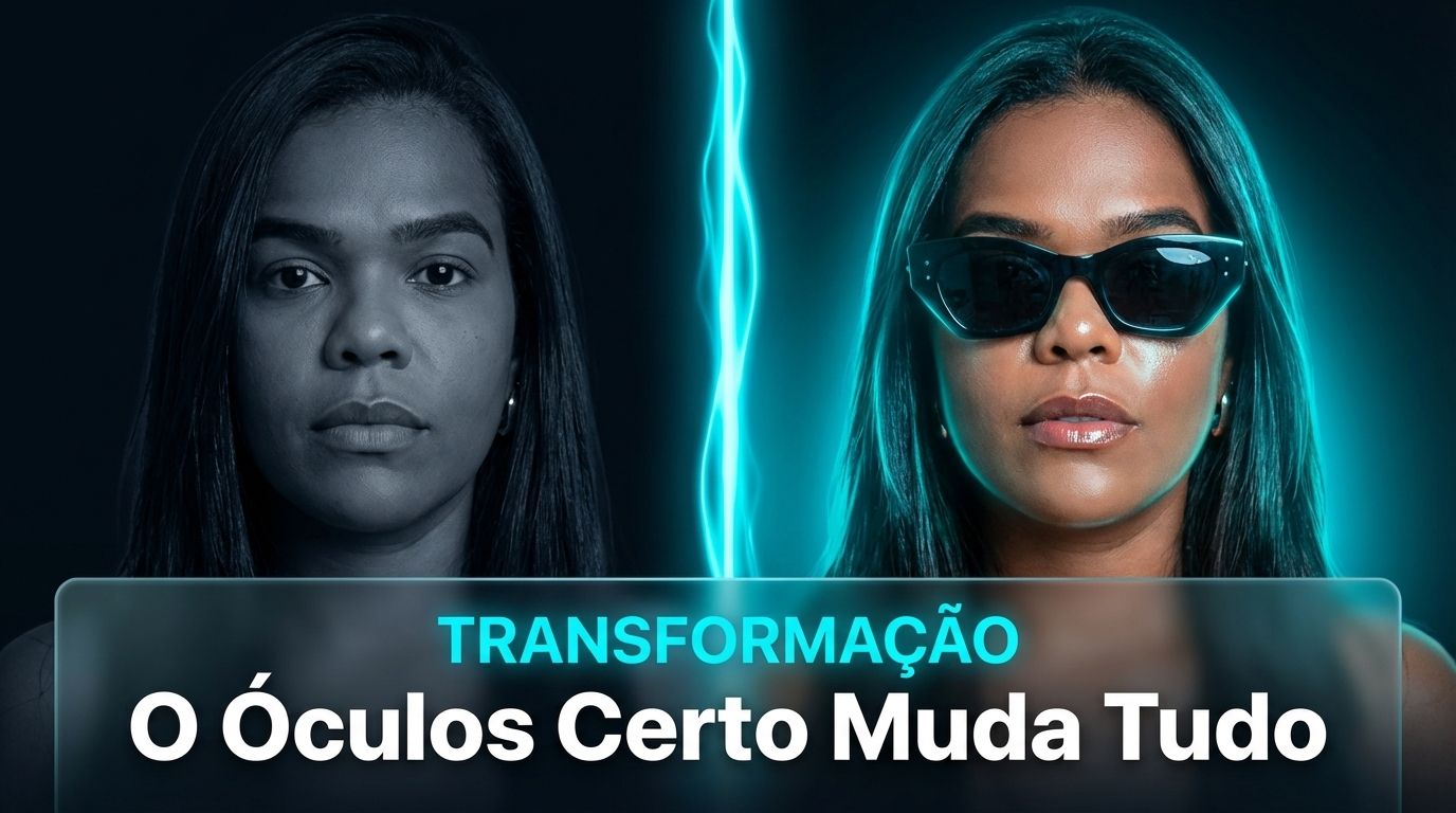 O óculos certo muda sua imagem