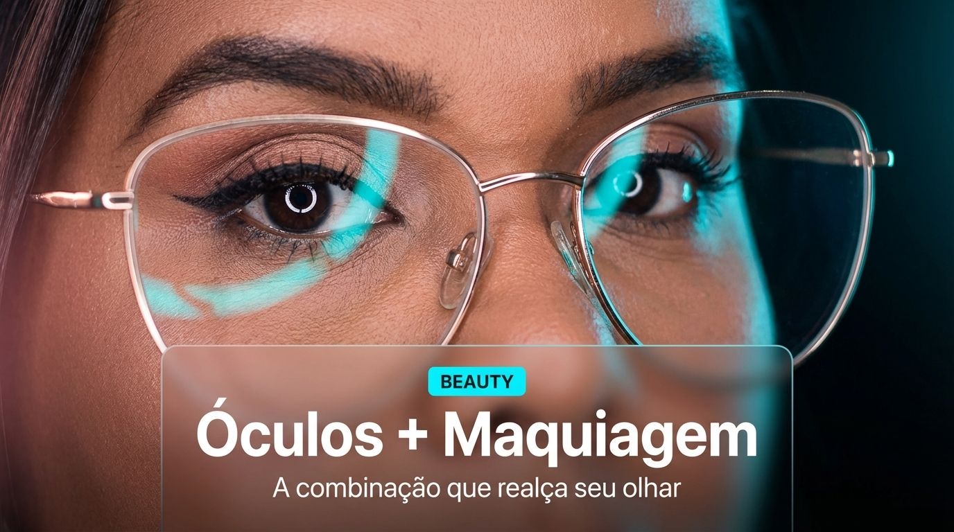Óculos + Maquiagem